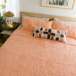 Loloi Rugs Pink Stitched Lumbar Pillow By Justina Blakeney® X Loloi