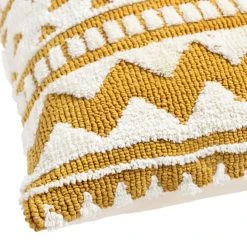 Surya Knitted Zag Pillow