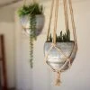 Kalalou Hanging Galvanized Planter Set Planters