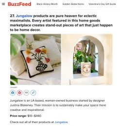 Peking Primavera Hook Pillow By Jungalow® Hook Pillows