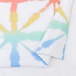 Peking Kids Rainbow Tie Dye Quilt Set By Ampersand
