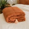 Jungalow® Sol Natural Dyed Quilt In Rust By Like A Lion™ All Décor