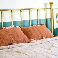 Jungalow® All Décor Sol Natural Dyed Standard Sham Set In Rust By Like A Lion™