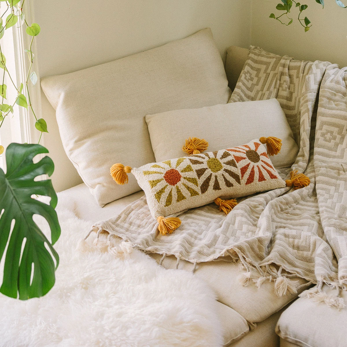 Peking Shine On Hook Pillow By Jungalow® Hook Pillows 4 Peking Shine On Hook Pillow By Jungalow® Hook Pillows