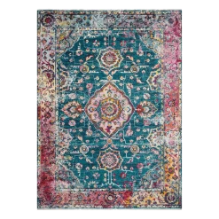 Loloi Rugs All Rugs Silvia Teal & Berry Rug By Justina Blakeney® X Loloi