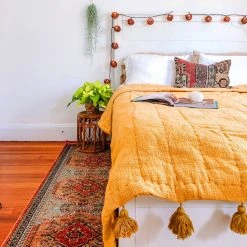 Jungalow® Sol Quilt In Turmeric By Like A Lion™ All Décor 13 Jungalow® Sol Quilt In Turmeric By Like A Lion™ All Décor