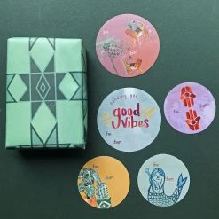 Jungalow Jungalicious Recycled Gift Paper (5pk)