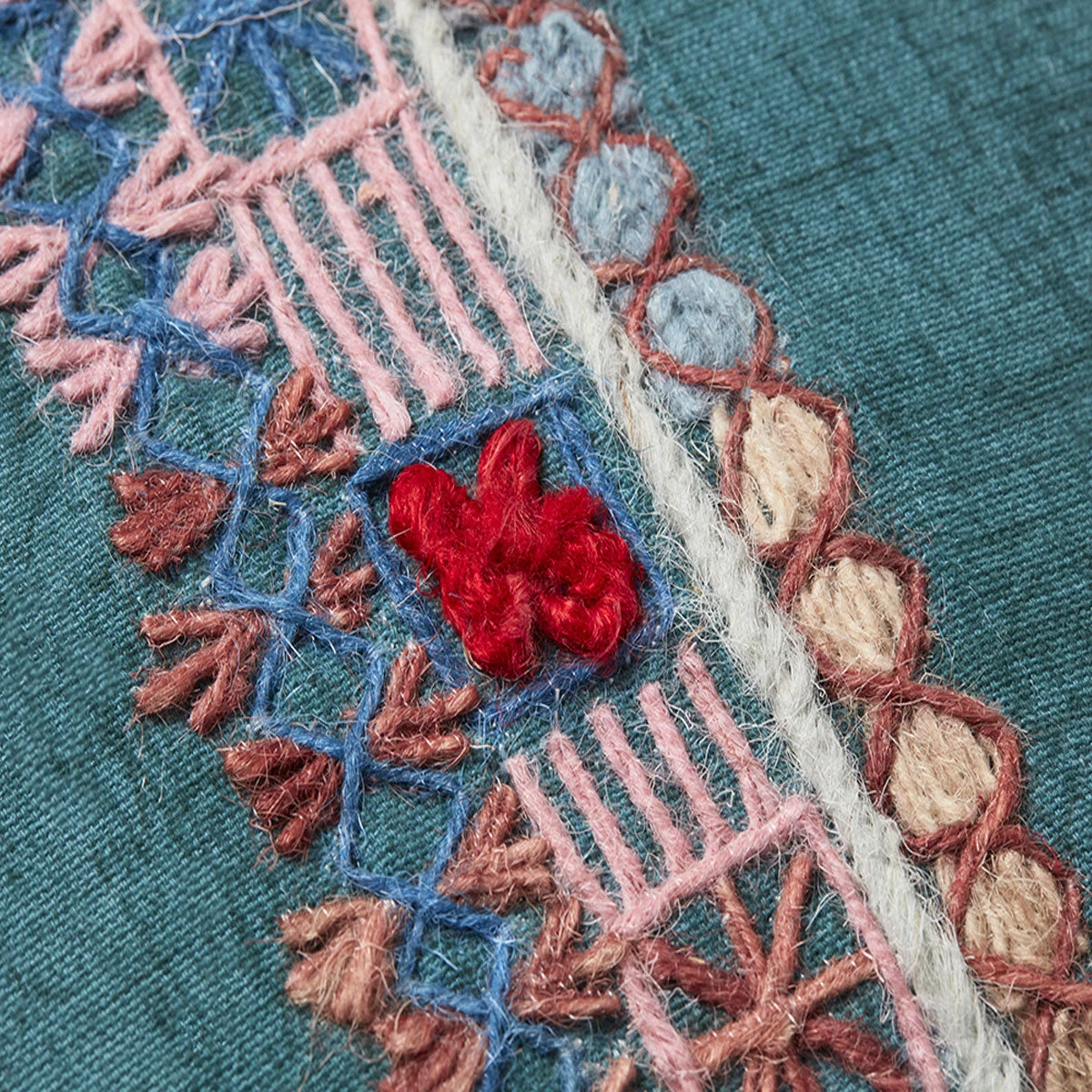 Loloi Rugs All Pillows Teal Campo Pillow By Justina Blakeney® X Loloi 5 Loloi Rugs All Pillows Teal Campo Pillow By Justina Blakeney® X Loloi