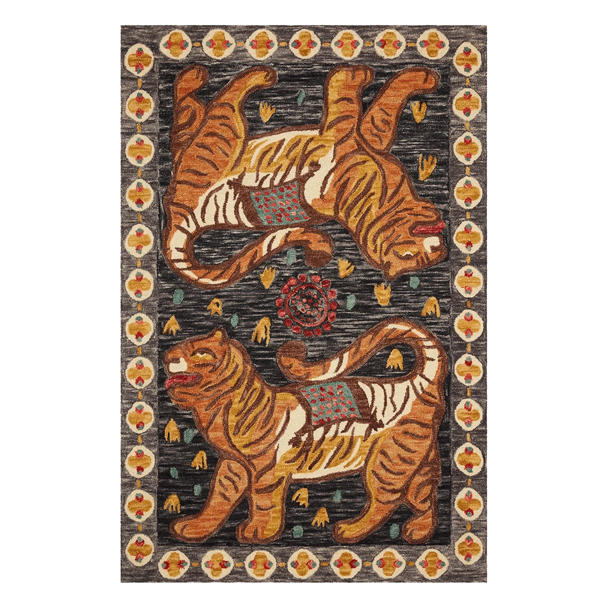 Loloi Rugs New Tigress Tangerine Rug By Justina Blakeney® X Loloi 3 Loloi Rugs New Tigress Tangerine Rug By Justina Blakeney® X Loloi