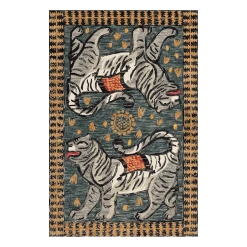 Loloi Rugs Tigress Teal Rug By Justina Blakeney® X Loloi All Rugs